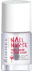 Rimmel London Nail Nurse Nail Base & Top Coat 5in1 (12mL)