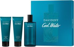 Davidoff Cool Water Pour Homme EDT (125mL) + Shower Gel (75mL) + After Shave Balm (75mL)