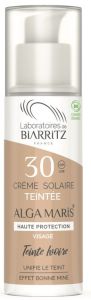 Laboratoires de Biarritz Certified Organic SPF30 Ivory Tinted Face Sun Cream (50mL)