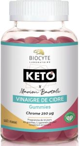Biocyte Keto Gummies Vinaigre de Cidre (60pcs)