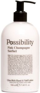 Possibility Ultra Rich Hand & Nail Lotion Pink Champagne Sorbet (500mL)