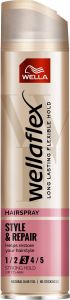 Wella Wellaflex Style & Repair Strong Hold Hairspray (250mL)