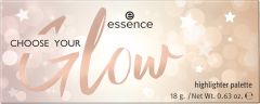essence Choose Your Glow Highlighter Palette (18g)