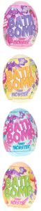 Funny Monsters Fizzing Bath Eggs With Surprise (140g)