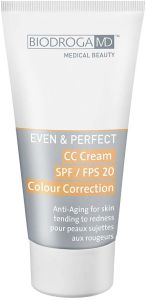 Biodroga MD Even & Perfect CC Cream SPF20 Anti Aging Perfect Teint For Skin Tending To Redness (40ml)