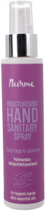 Nurme Moisturising Hand Sanitary Spray Clary Sage and Lavender (100mL)