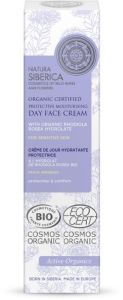 Natura Siberica Organic Certified Protective Moisturising Day Face Cream For Sensitive Skin (50mL)