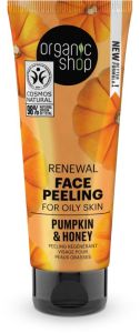 Organic Shop Reneval Face Peeling For Oily Skin Pumpkin & Honey (75mL)