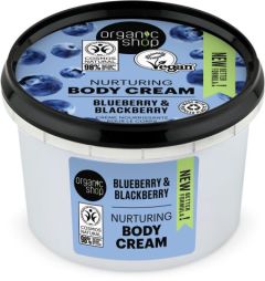 Organic Shop Nurturing Body Cream Nurturing Blueberry & Blackberry (250mL)
