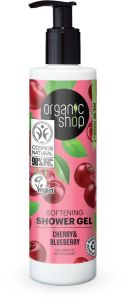 Organic Shop Softening Shower Gel Cherry & Blueberry (280mL)