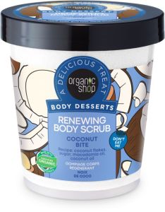 Organic Shop Body Desserts Renewing Body Scrub Coconut Bite (450mL)