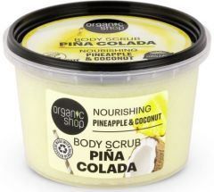 Organic Shop Pina Colada Body Scrub Nourishing Pineapple & Coconut (250mL)
