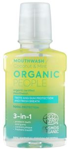 Organic People Organic Certified Mouthwash Coconut & Mint (250mL)