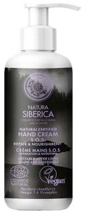 Natura Siberica Natural Certified Hand Cream. S.o.s. Repair & Nourishment (250mL)