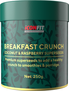ICONFIT Crunchy Breakfast Superfoods (250g) Coconut Raspberry