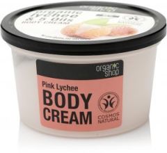 Organic Shop Body Cream Pink Lychee Cosmos Natural (Bdih) (250mL)