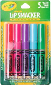 Lip Smacker Crayola Liquid Lip Gloss Party Pack (5pcs)