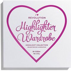 Revolution Beauty I Heart Revolution Wardrobe Highlighter Set (18,96g)