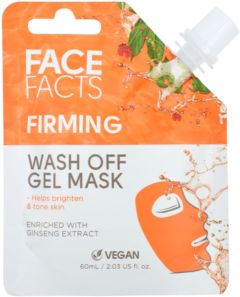 Face Facts Firming Wash Off Gel Mask with Ginseng extract (60mL)