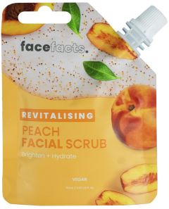 Face Facts Peach Facial Scrub (60mL)