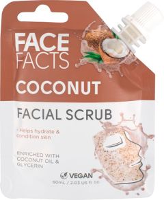 Face Facts Coconut Facial Scrub (60mL)