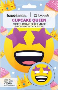 Face Facts Moisturizing Sheet Face Mask Cupcake Queen (20mL)