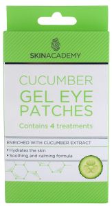 Skin Academy Gel Eye Patches Cucumber (4pairs)