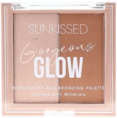 Sunkissed Gorgeous Glow Highlighter & Bronzer Palette