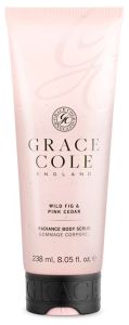 Grace Cole Body Scrub Wild Fig & Pink Cedar (238mL)