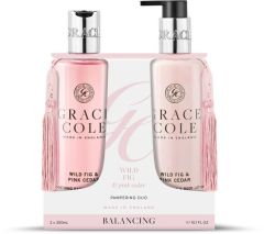Grace Cole Body Care Duo Gift Set Wild Fig & Pink Peony