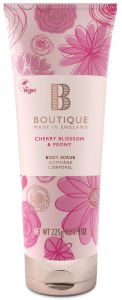 Boutique Vegan Body Scrub Cherry Blossom & Peony (225g)