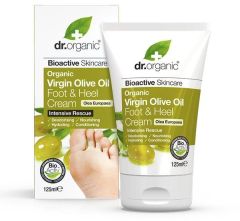 Dr. Organic Olive Foot & Heel Cream (125mL)