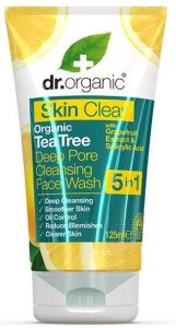 Dr. Organic Skin Clear Deep Pore Face Wash (125mL)