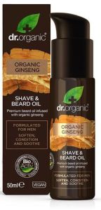 Dr. Organic Mens Shave & Beard Oil (50mL)