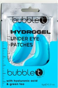 Bubble T Hydro Gel Eye Patches Hyaluronic Acid & Green Tea (6g)