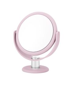 The Vintage Cosmetic Company Pink Soft Touch Vanity Mirror