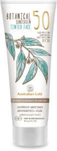 Australian Gold Botanical SPF 50 Tinted Face Medium -Tan (88mL)