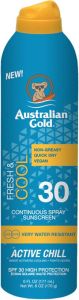 Australian Gold SPF 30 Continius Spray Active Chill (177mL)