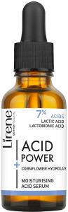 Lirene Acid Power Moisturising Serum With Lactic And Lactobionic Acids (30mL)