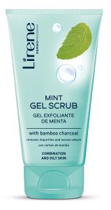 Lirene Mint Gel-Scrub with Bambus Charcol (150mL)