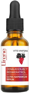 Lirene Resveratrol Rejuvenating Ultra-Repairing Serum With 10% Vitamin Complex (30mL)