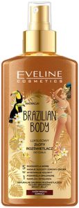 Eveline Cosmetics Brazilian Body Luxury Gold Body Highlighter 5in1 (150mL)