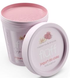Fluff Body Yoghurt Raspberries & Almonds (180mL)