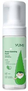 Yumi Deep Cleansing Foam Aloe, Cucumber & Spinach (180mL)