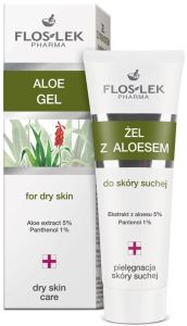 Floslek Aloe Gel For Dry Skin (50mL)