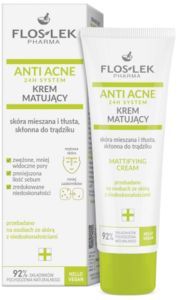 Floslek Anti Acne 24H Mattifying Cream (50mL)