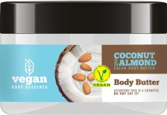 Vegan Desserts Coconut & Almond Body Butter (250mL)
