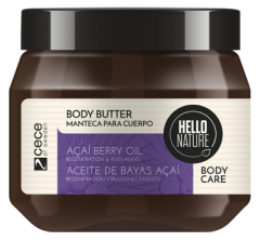 Hello Nature Body Butter Acai Oil Regeneration & Anti-aging (250mL)