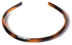 Donegal Headband Plastic Amber (1pc)