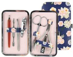Donegal Flower Manicure Set With Tweezers